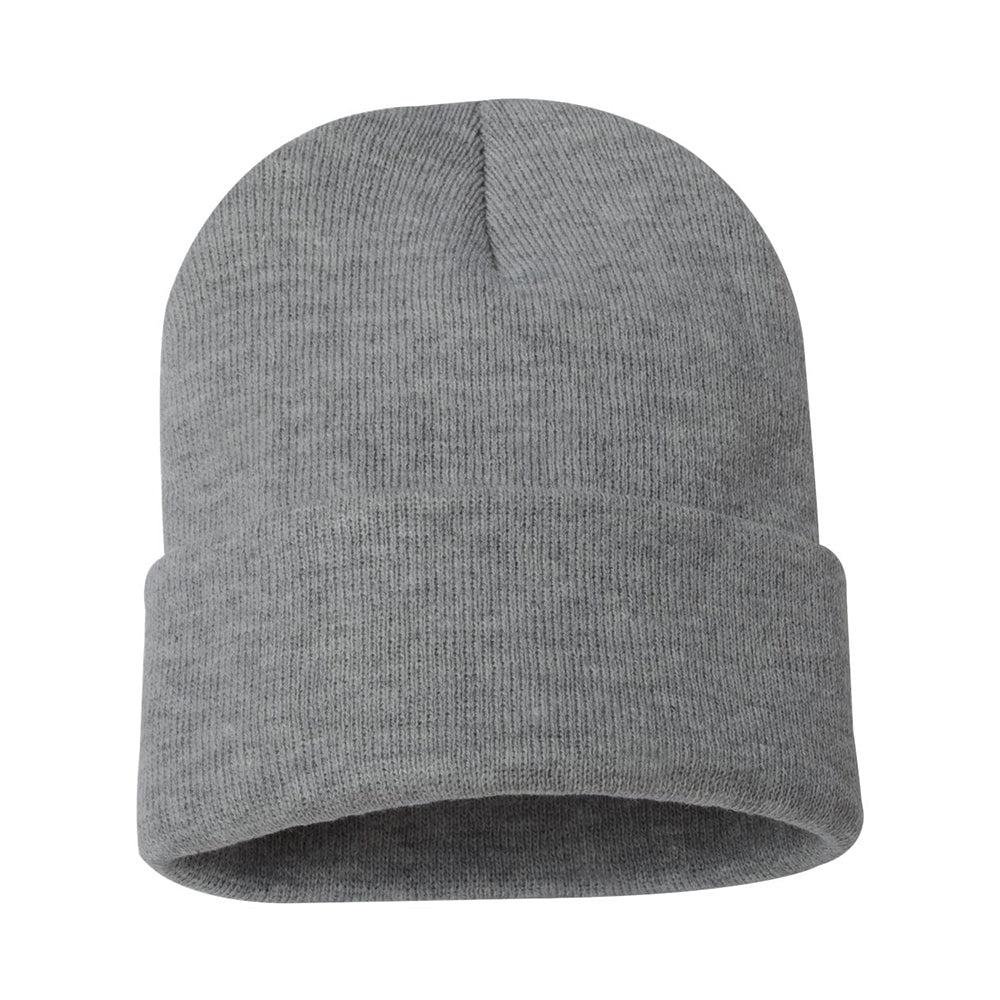 Embroidered Cuff Beanie