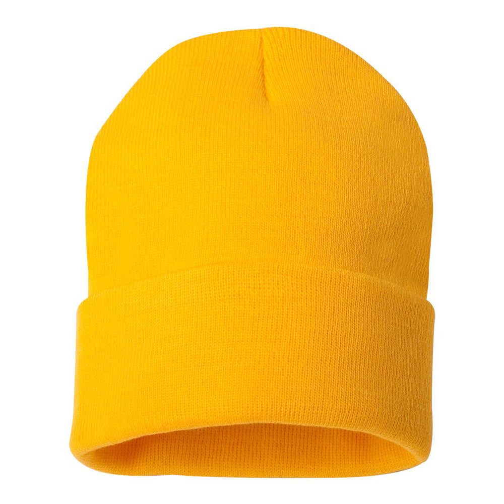 Embroidered Cuff Beanie