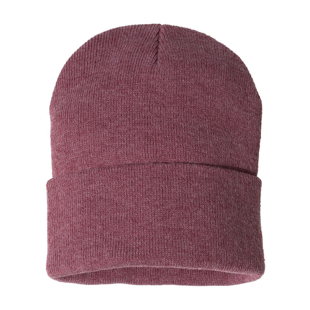 Embroidered Cuff Beanie