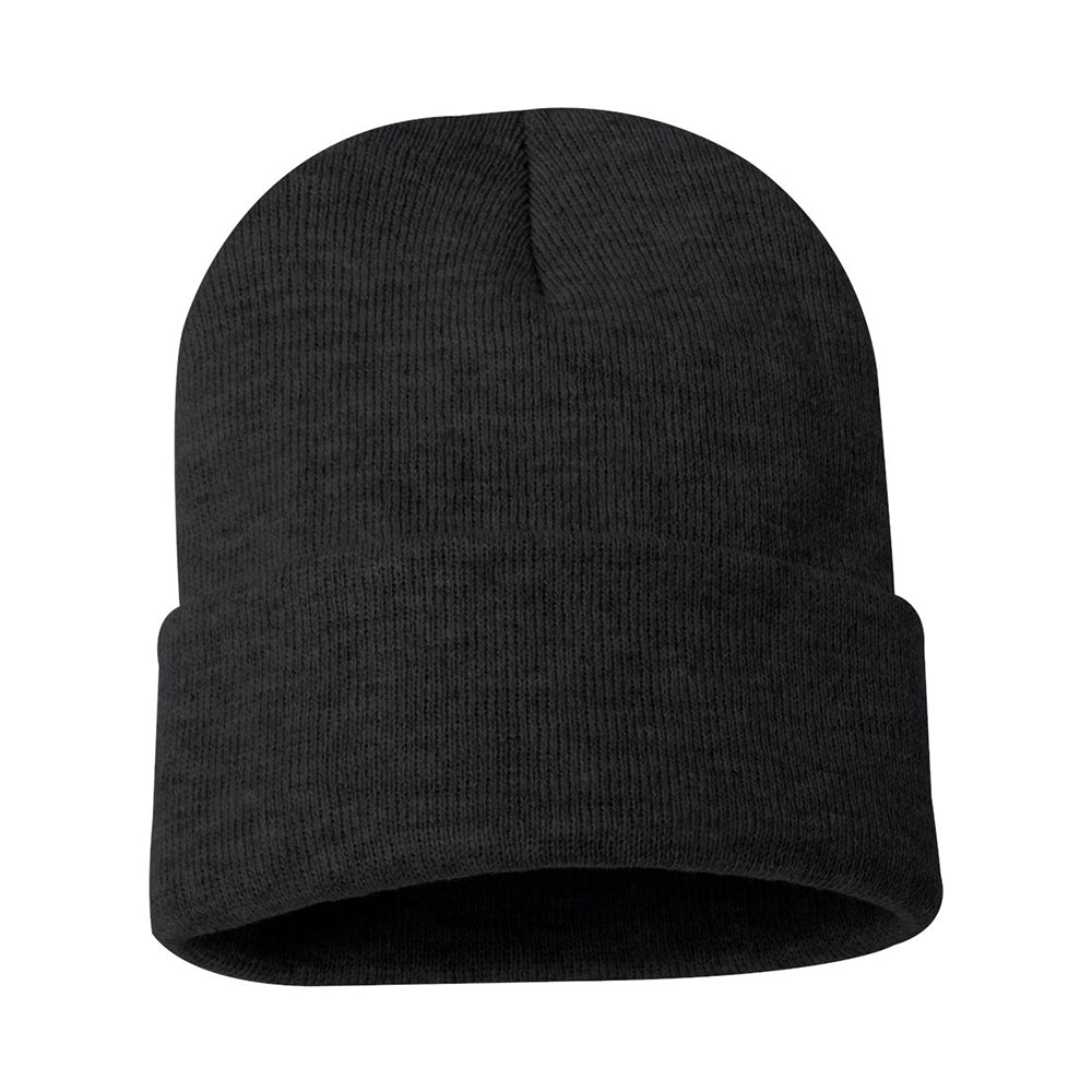 Embroidered Cuff Beanie