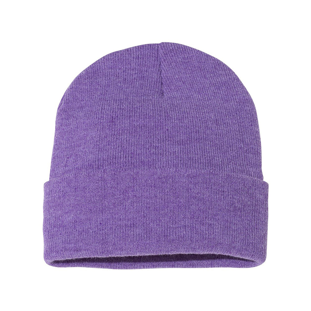 Embroidered Cuff Beanie