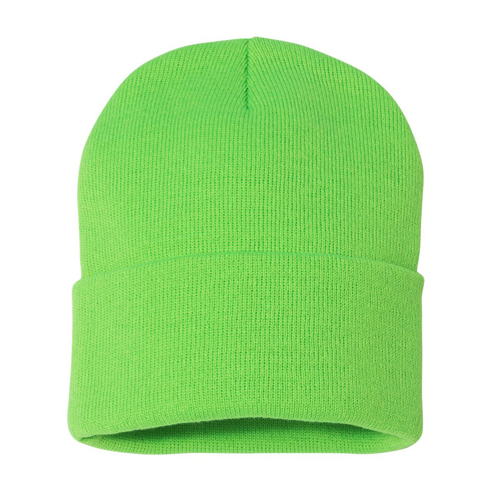 Embroidered Cuff Beanie
