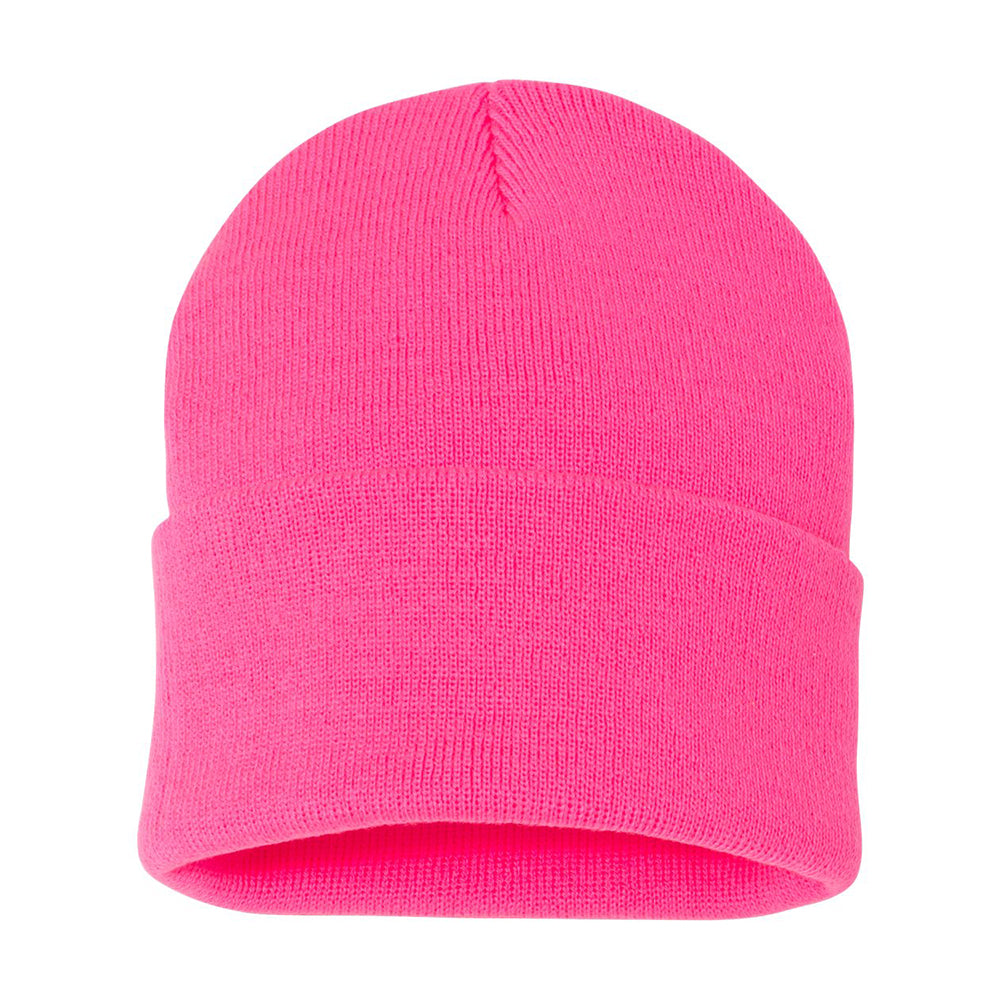 Embroidered Cuff Beanie
