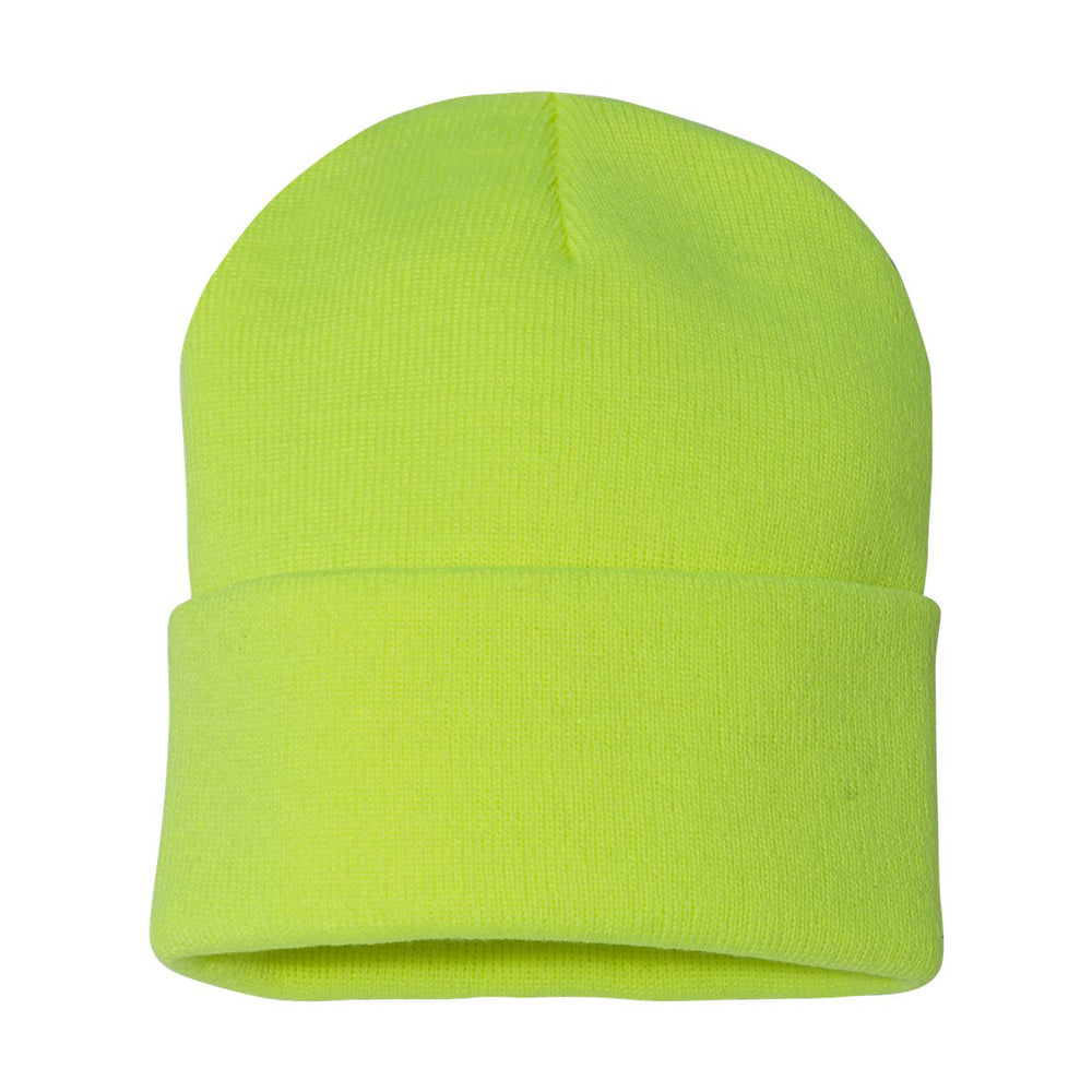 Embroidered Cuff Beanie