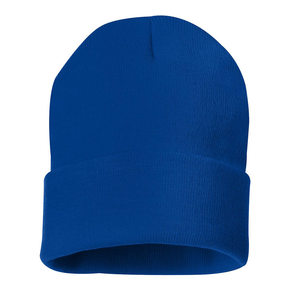 Embroidered Cuff Beanie
