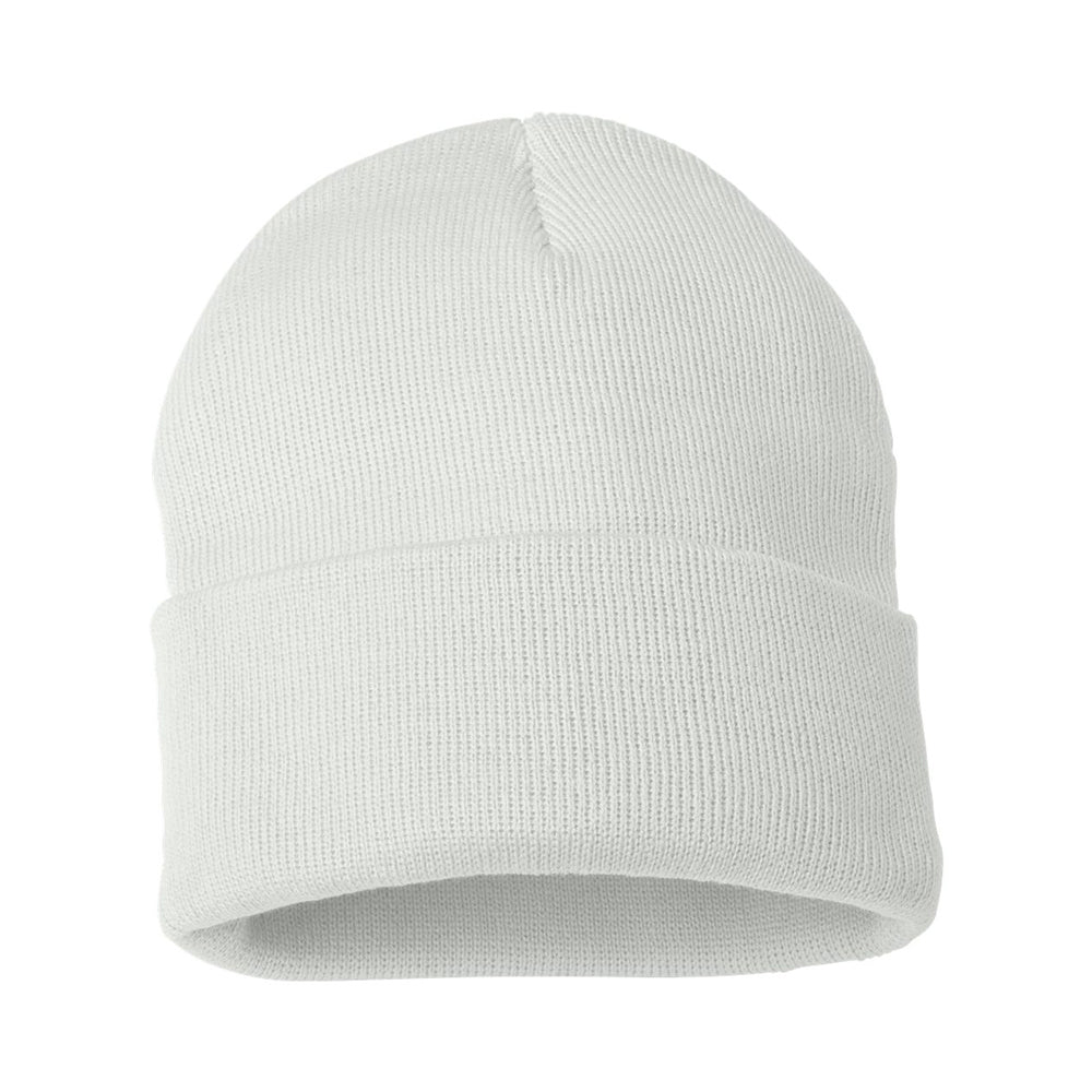 Embroidered Cuff Beanie