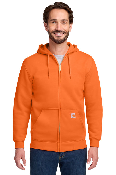 Carhartt® Midweight Hooded Zip-Front | Custom Embroidered Sweatshirts