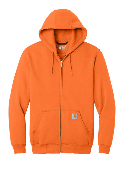 Carhartt® Midweight Hooded Zip-Front | Custom Embroidered Sweatshirts