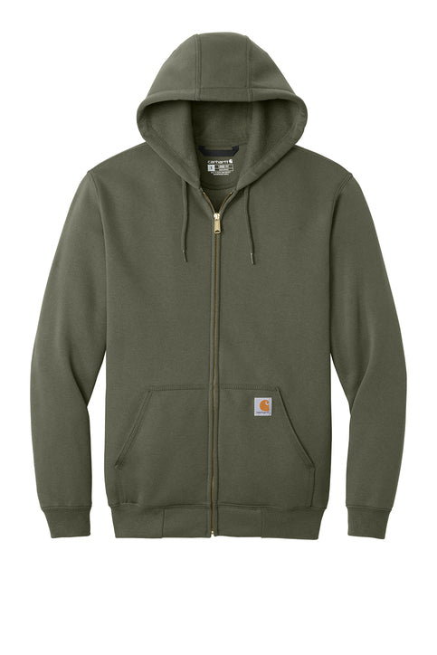 Carhartt® Midweight Hooded Zip-Front | Custom Embroidered Sweatshirts
