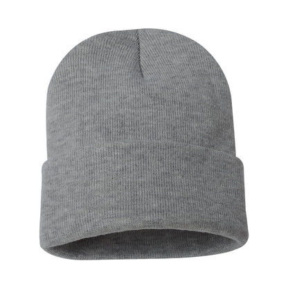 Embroidered Cuff Beanie
