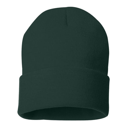 Embroidered Cuff Beanie