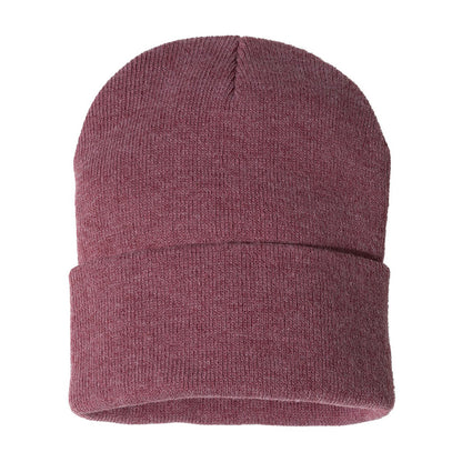 Embroidered Cuff Beanie