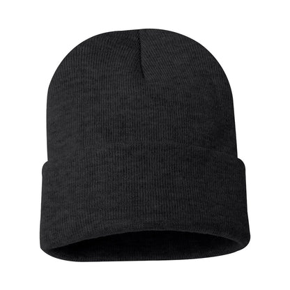 Embroidered Cuff Beanie