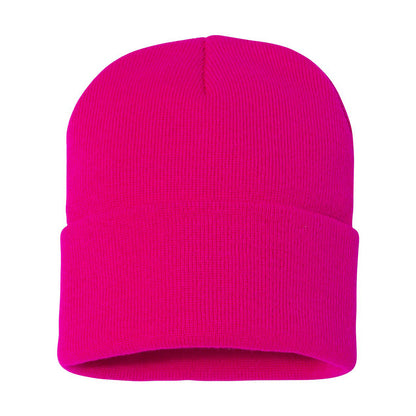 Embroidered Cuff Beanie