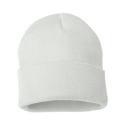 Embroidered Cuff Beanie